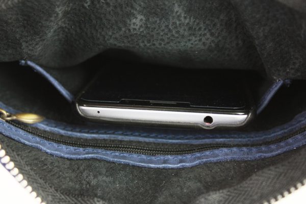 Сумка чоловіча шкіряна планшетка smvp107(27) синя - Зображення 7