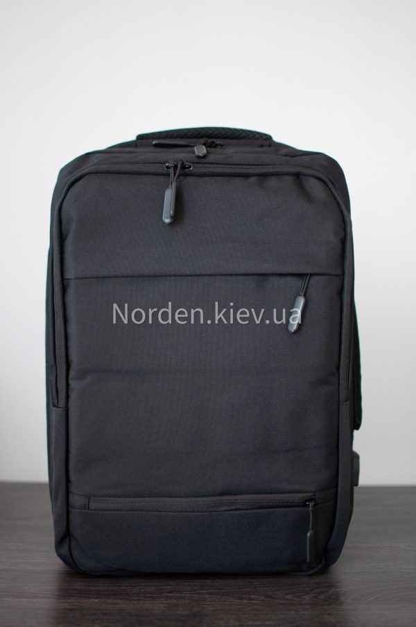 Рюкзак Norden 1639 Чорний Міський Чоловічий для Ноутбука