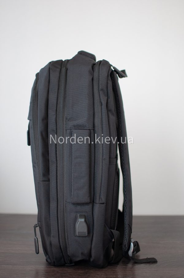 Рюкзак Norden 1639 Чорний Міський Чоловічий для Ноутбука - Зображення 7