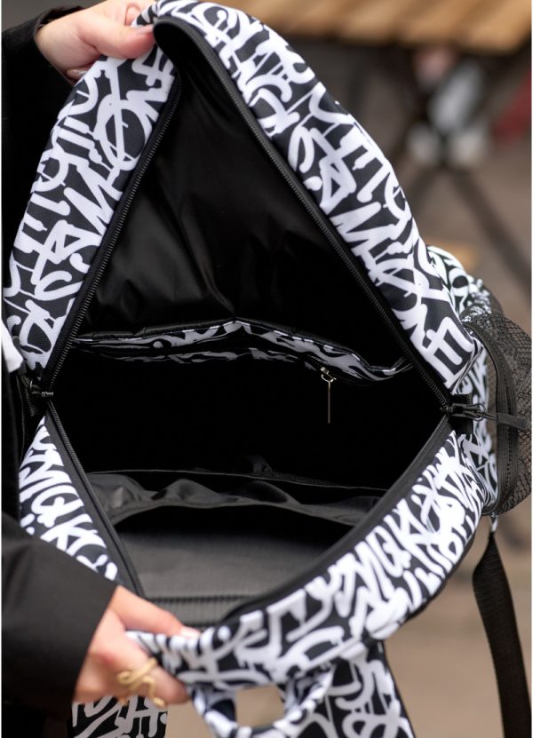 Рюкзак SamBag жіночий Brix PJT з принтом Graphity - Зображення 10