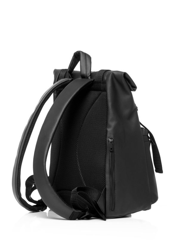 Рюкзак SamBag жіночий RollTop Чорний - Зображення 7