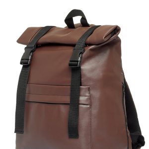 Рюкзак SamBag жіночий Roll Top Milton Шоколадний