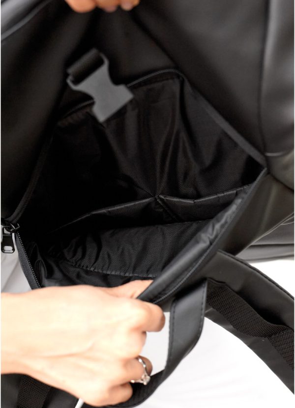 Рюкзак SamBag жіночий RollTop X з принтом "Palm" - Зображення 12