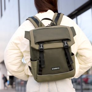Рюкзак SamBag жіночий Aura Хакі
