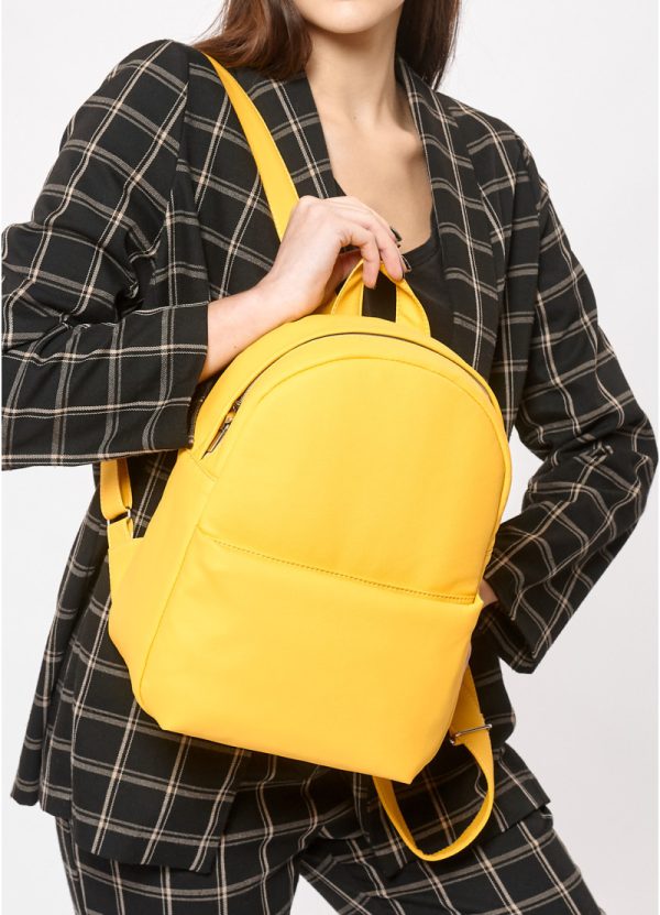Рюкзак SamBag жіночий Brix KQV Жовтий - Зображення 2