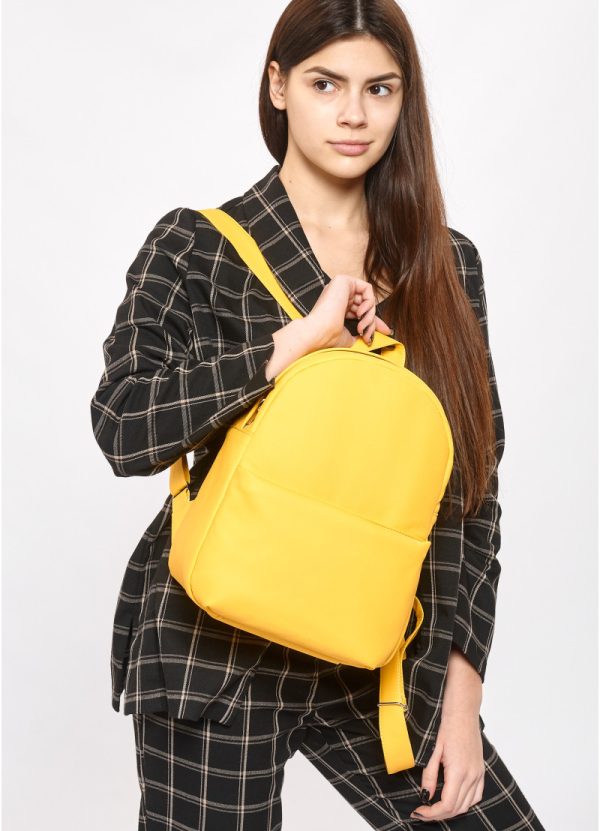 Рюкзак SamBag жіночий Brix KQV Жовтий - Зображення 7