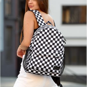 Рюкзак SamBag жіночий Brix PJT з принтом Сhess