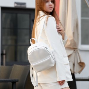 Рюкзак SamBag жіночий Brix SQH Білий