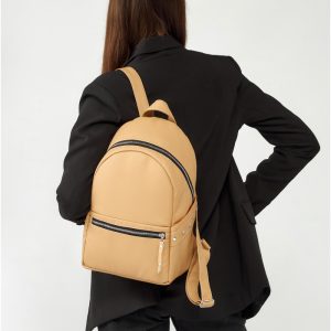 Рюкзак SamBag жіночий Dali BPS Бежевий