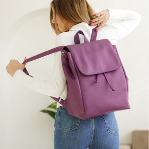 Рюкзак SamBag жіночий Loft LN фіолетовий