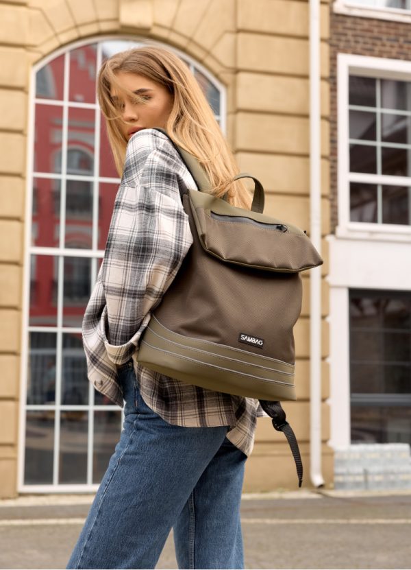 Рюкзак SamBag жіночий Rene Balance Хакі