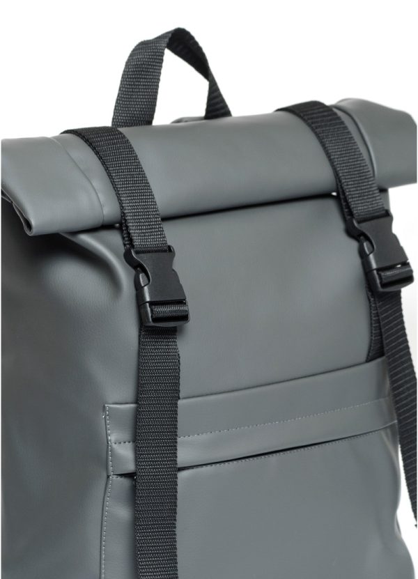 Рюкзак SamBag жіночий RollTop Milton графітовий - Зображення 2