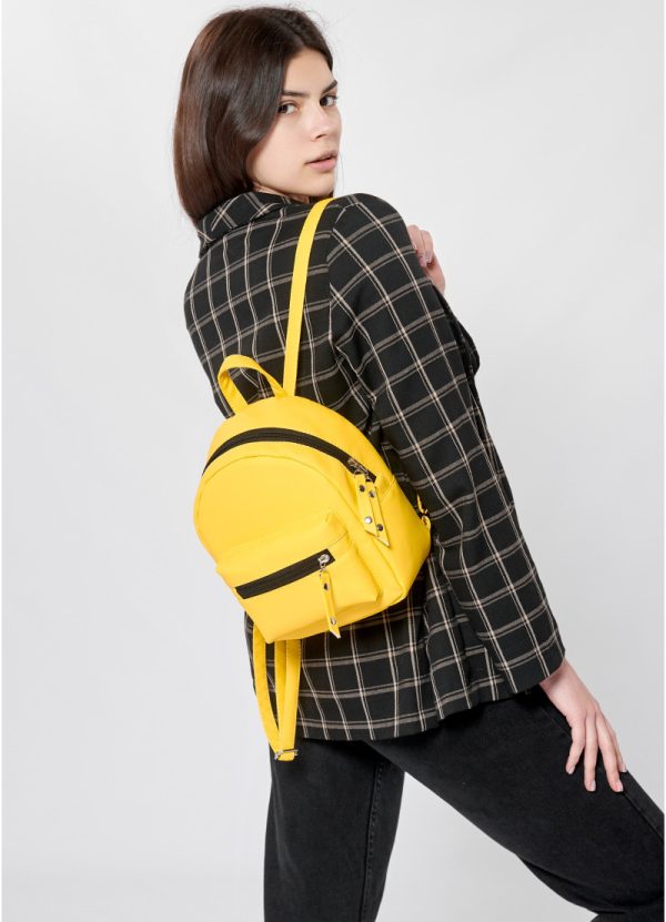 Рюкзак SamBag жіночий Talari SSH Жовтий - Зображення 4