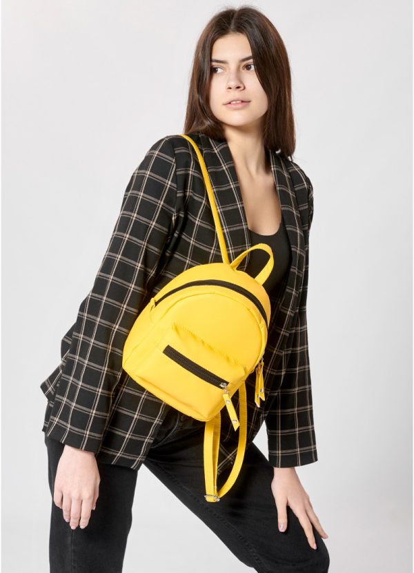 Рюкзак SamBag жіночий Talari SSH Жовтий - Зображення 6