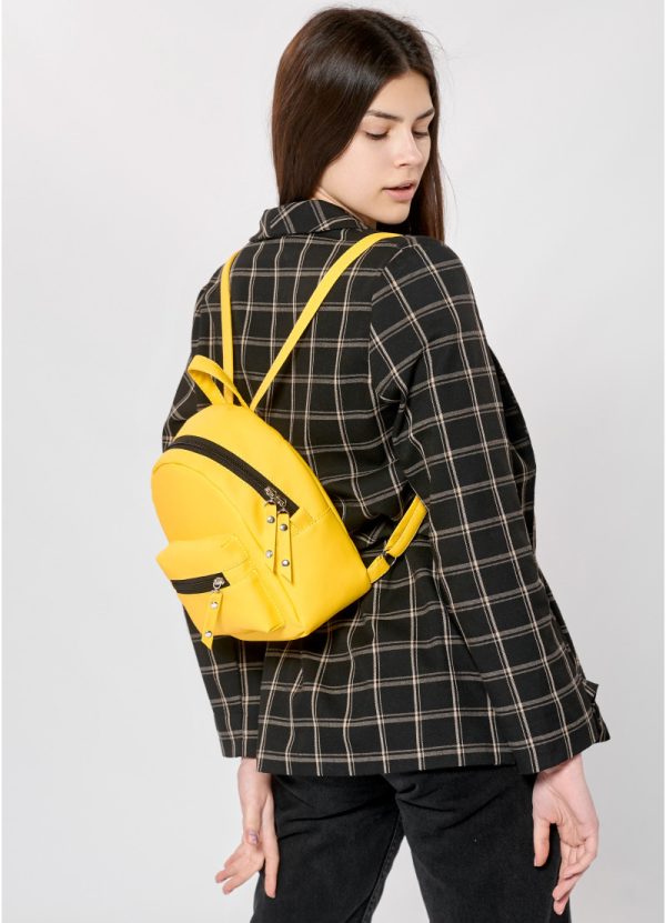 Рюкзак SamBag жіночий Talari SSH Жовтий - Зображення 7