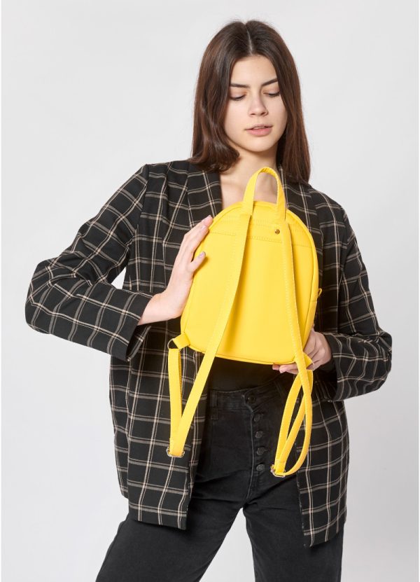 Рюкзак SamBag жіночий Talari SSH Жовтий - Зображення 9
