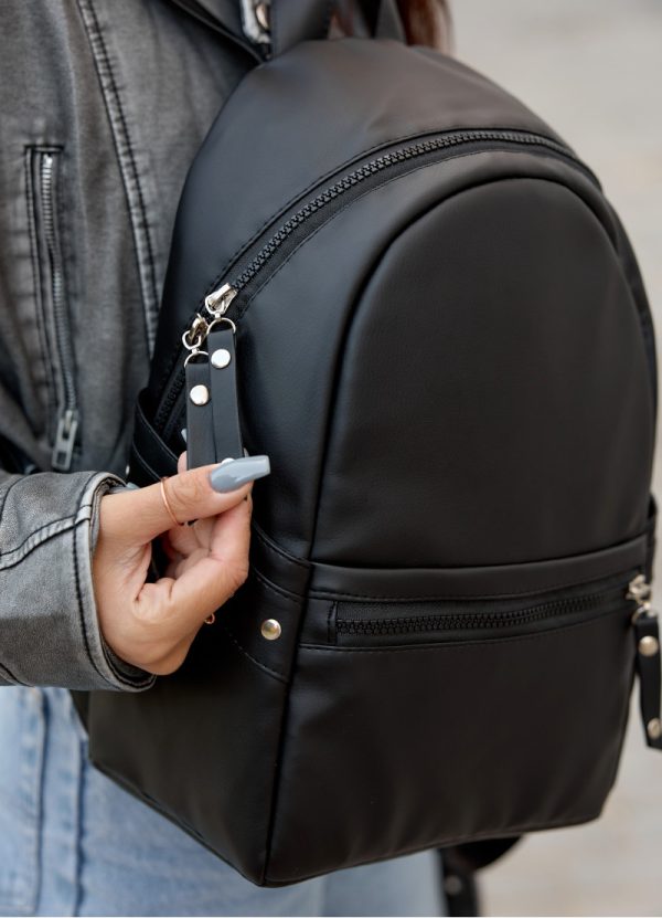 Рюкзак SamBag Жіночий Dali BPTe Чорний - Зображення 6