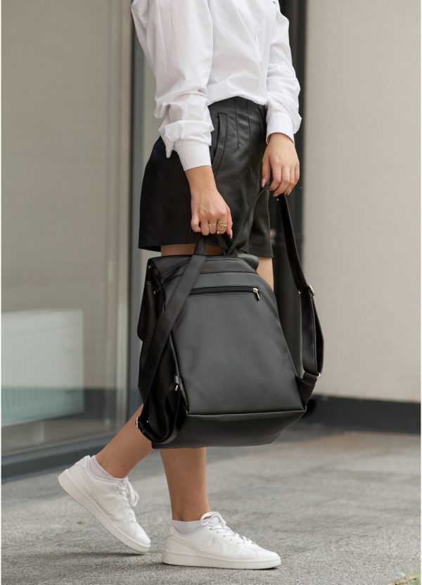 Рюкзак SamBag жіночий Loft LZN Чорний - Зображення 7