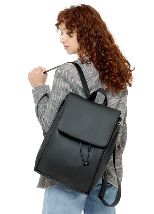 Рюкзак SamBag жіночий Loft LZN Чорний - Зображення 10