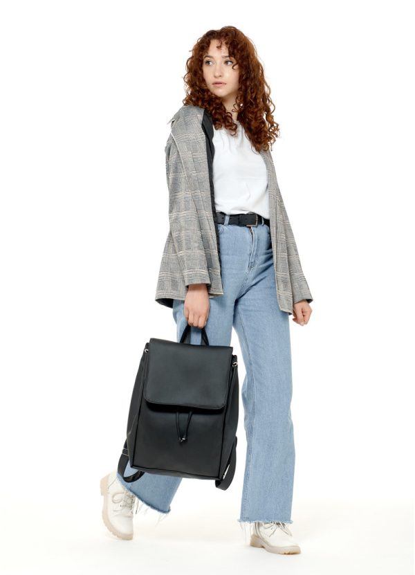 Рюкзак SamBag жіночий Loft LZN Чорний - Зображення 11