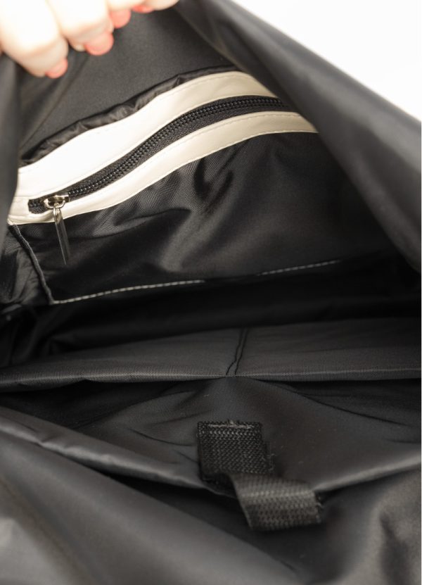 Рюкзак SamBag жіночий RollTop молочний колір - Зображення 9