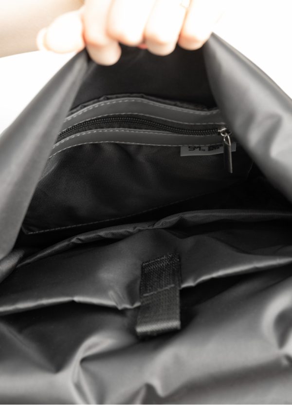 Рюкзак SamBag жіночий RollTop Графітовий - Зображення 4