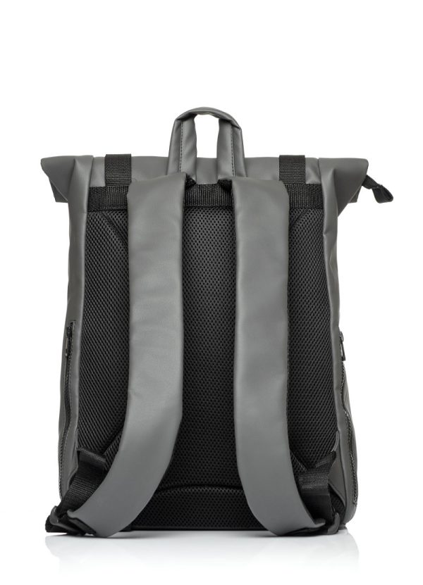 Рюкзак SamBag жіночий RollTop Графітовий - Зображення 7