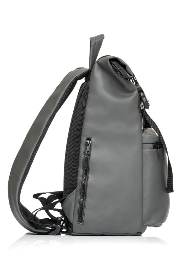 Рюкзак SamBag жіночий RollTop Графітовий - Зображення 8