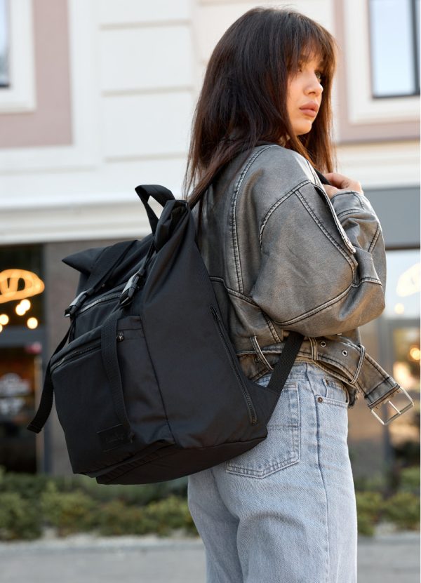 Рюкзак SamBag жіночий RollTop Оксфорд - Зображення 2