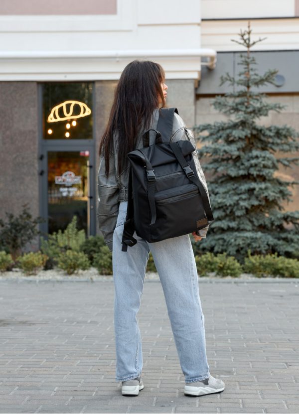 Рюкзак SamBag жіночий RollTop Оксфорд - Зображення 3
