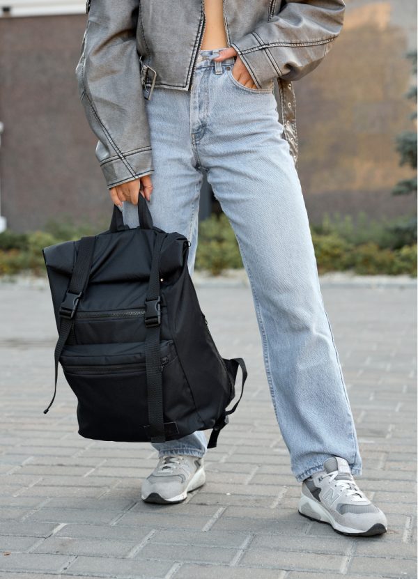 Рюкзак SamBag жіночий RollTop Оксфорд - Зображення 5