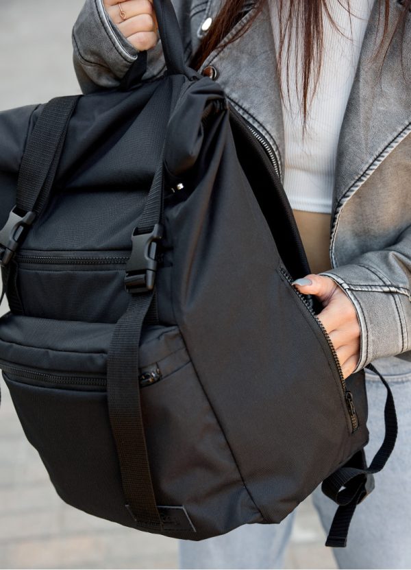 Рюкзак SamBag жіночий RollTop Оксфорд - Зображення 6
