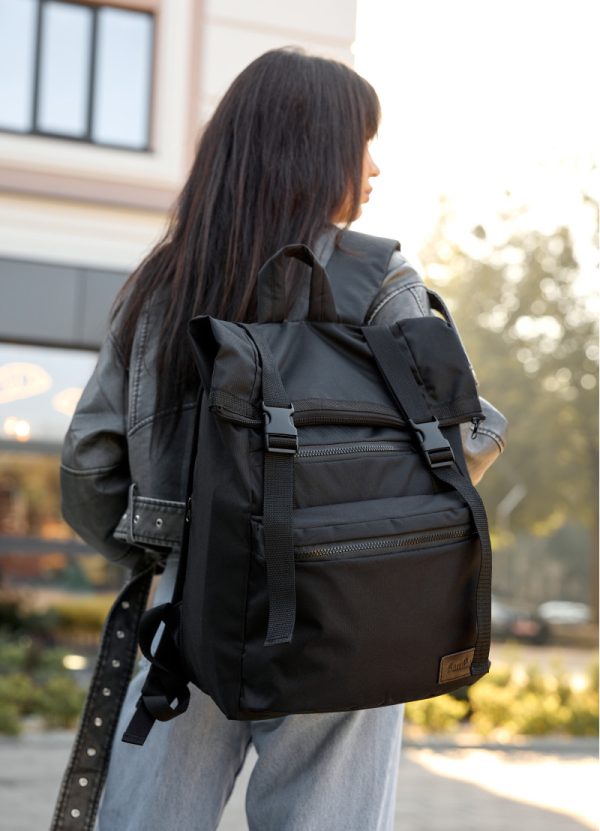 Рюкзак SamBag жіночий RollTop Оксфорд - Зображення 9
