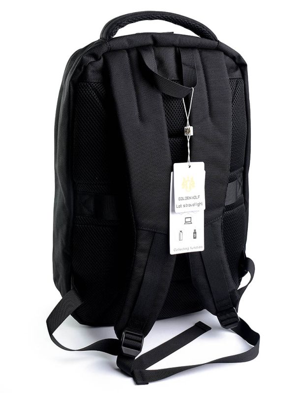 Рюкзак для ноутбука Golden Wolf GB00607 Чорний - Зображення 2